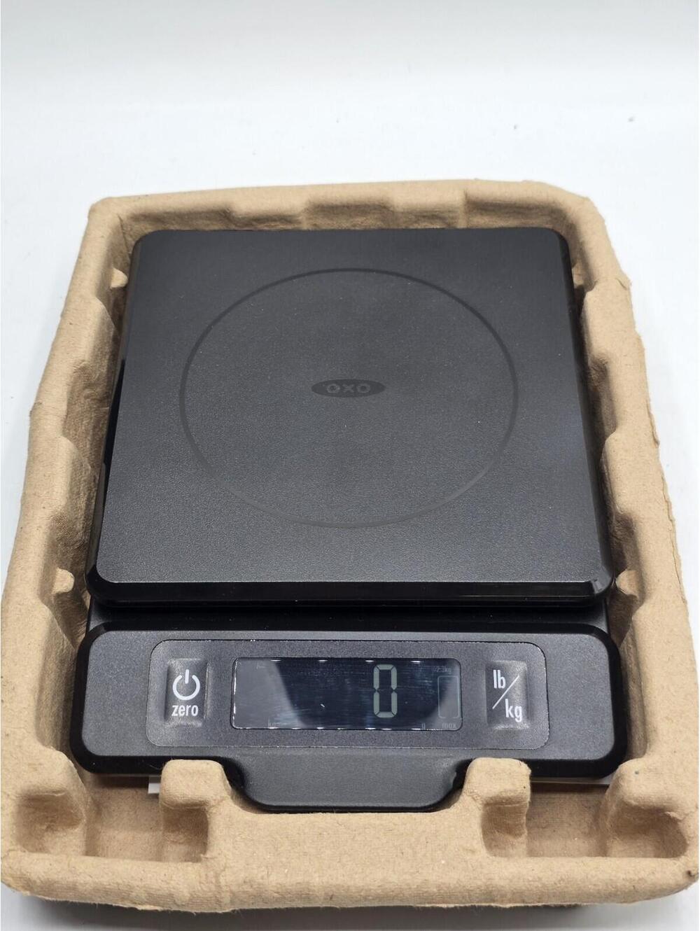 OXO SoftWorks 5lb Digital Food Scale with Pull-Out Display - Black